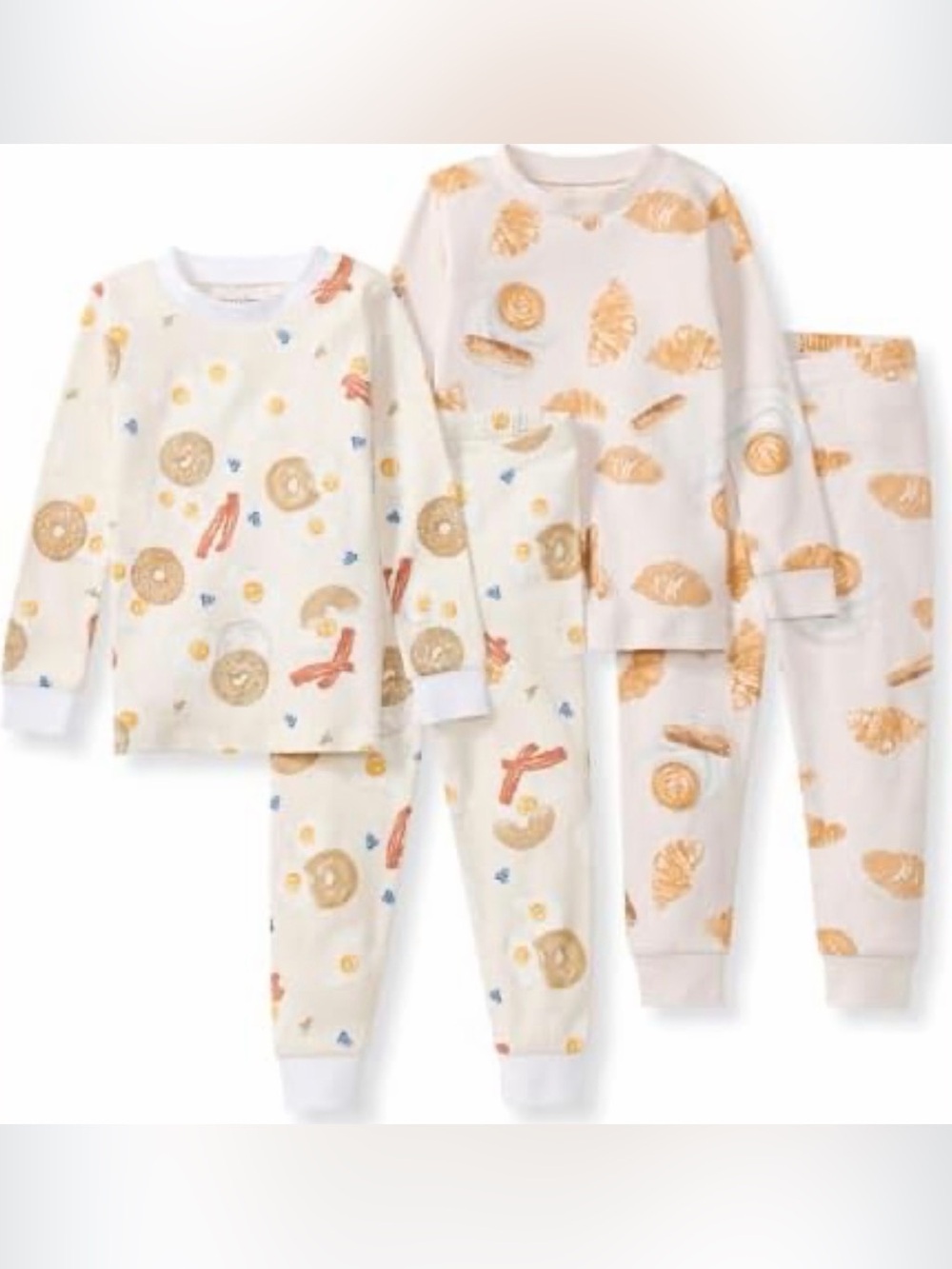 Highly Sought After Organic Kids Breakfast PJ Set